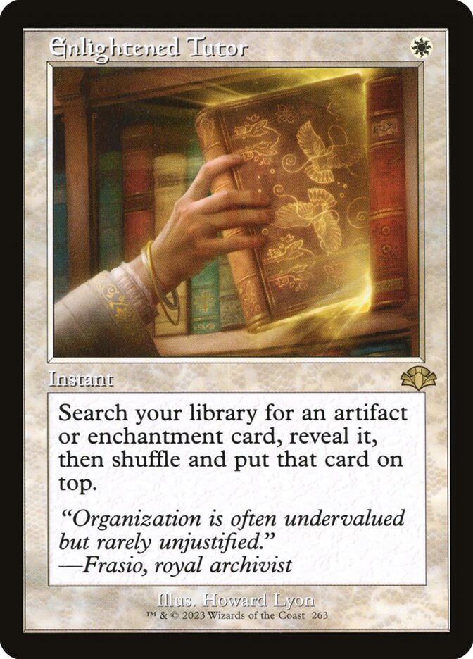 Enlightened Tutor (Retro Frame)