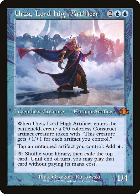 Urza- Lord High Artificer (Retro Frame)