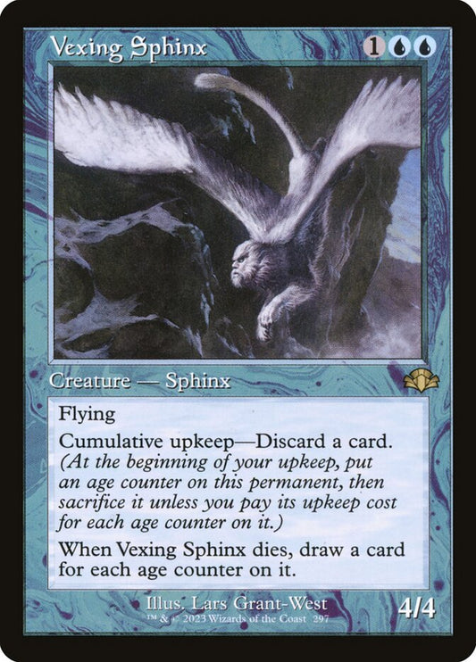 Vexing Sphinx (Retro Frame)