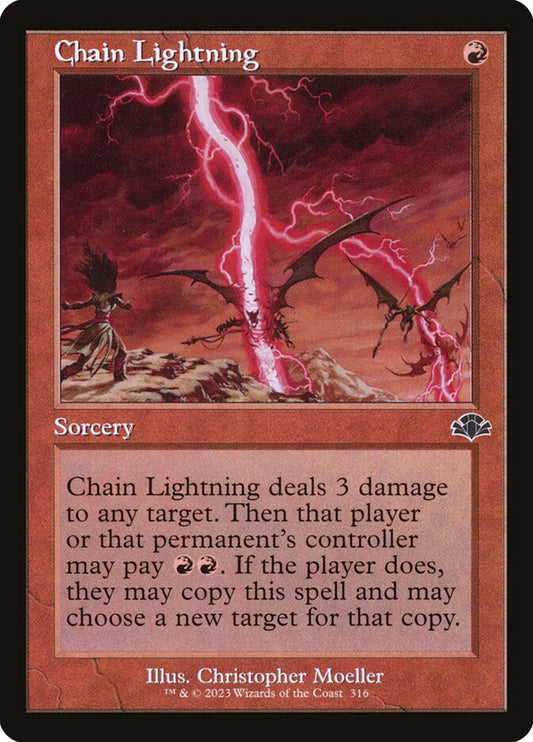 Chain Lightning (Retro Frame)