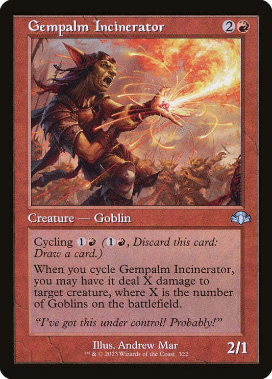 Gempalm Incinerator (Retro Frame)