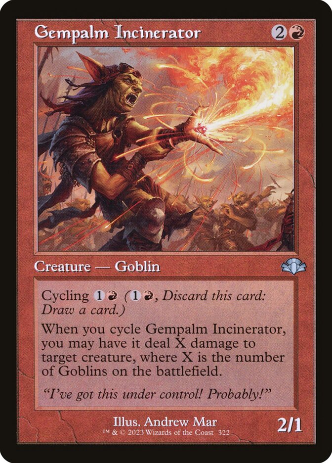 Gempalm Incinerator (Retro Frame)