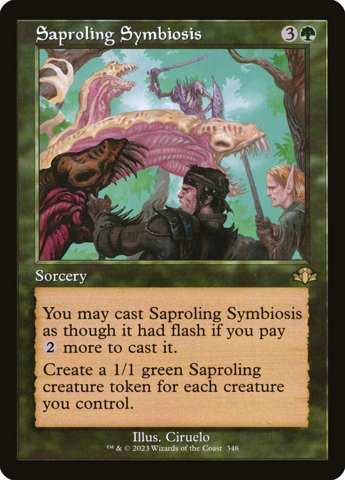 Saproling Symbiosis (Retro Frame)
