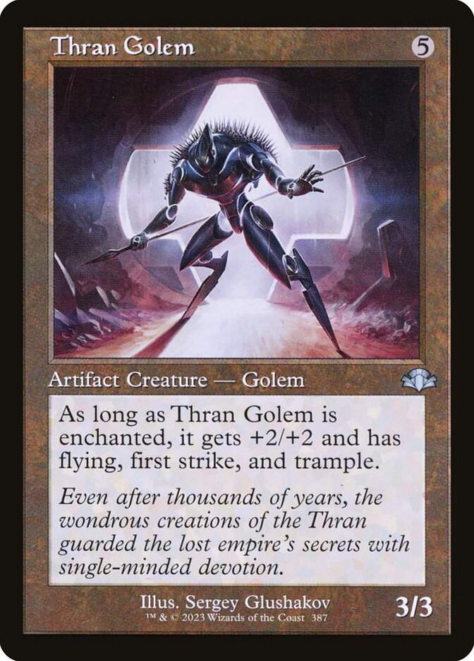 Thran Golem (Retro Frame)