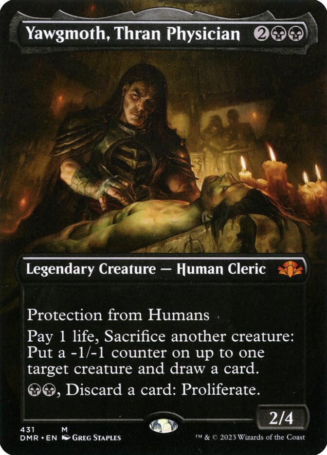 Yawgmoth- Thran Physician (Borderless)