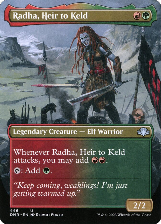 Radha- Heir to Keld (Borderless)