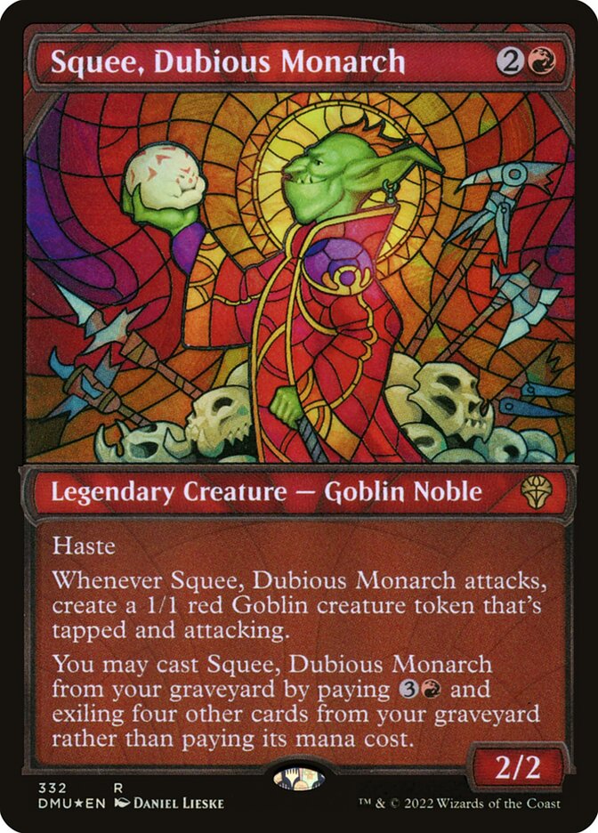 Squee- Dubious Monarch (Textured Foil)
