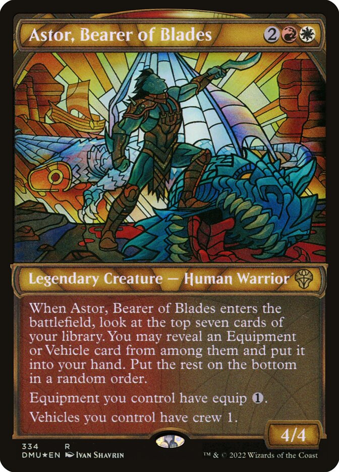 Astor- Bearer of Blades (Textured Foil)