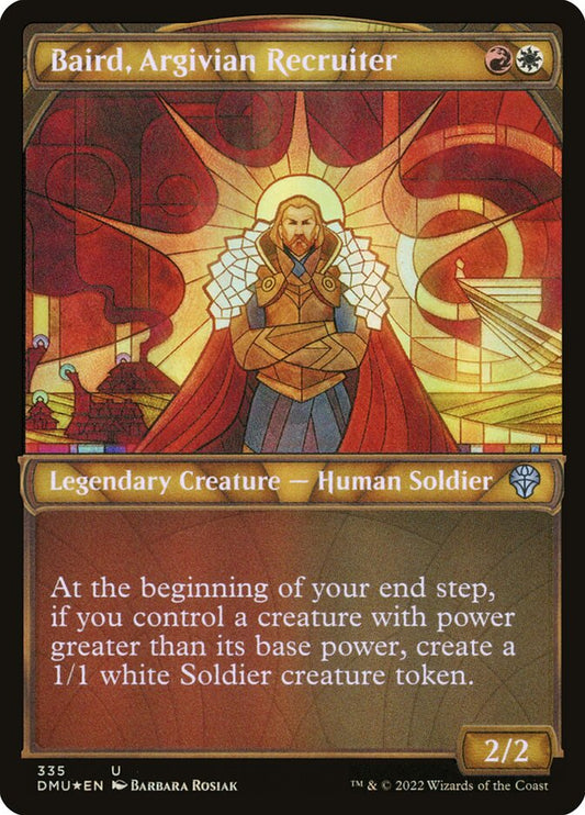 Baird- Argivian Recruiter (Textured Foil)