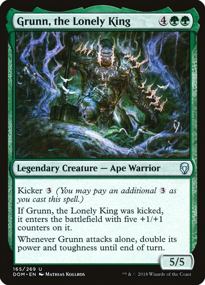 Grunn- the Lonely King
