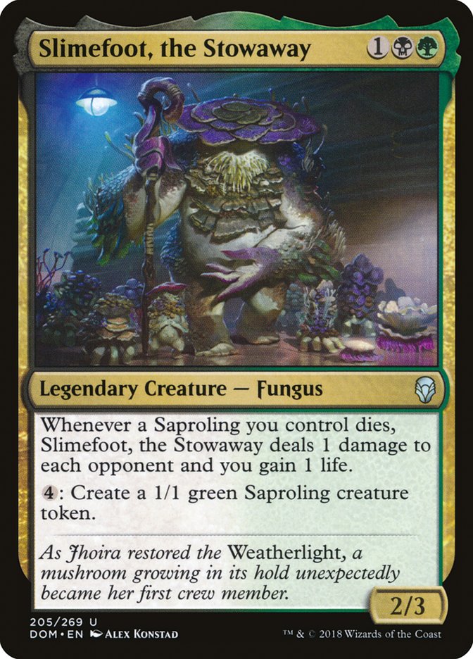 Slimefoot- the Stowaway