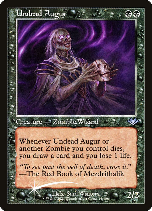 Undead Augur (Retro Frame) (Foil Etched)