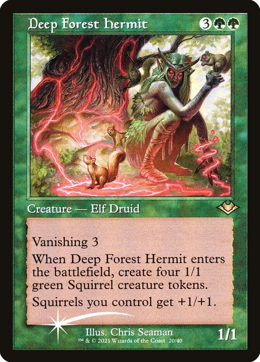 Deep Forest Hermit (Retro Frame)