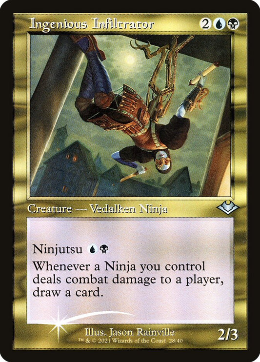 Ingenious Infiltrator (Retro Frame) (Foil Etched)
