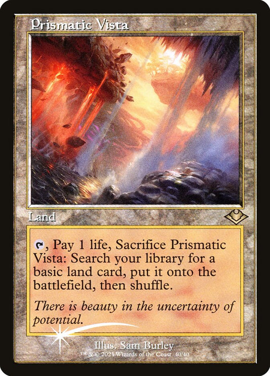 Prismatic Vista (Retro Frame) (Foil Etched)
