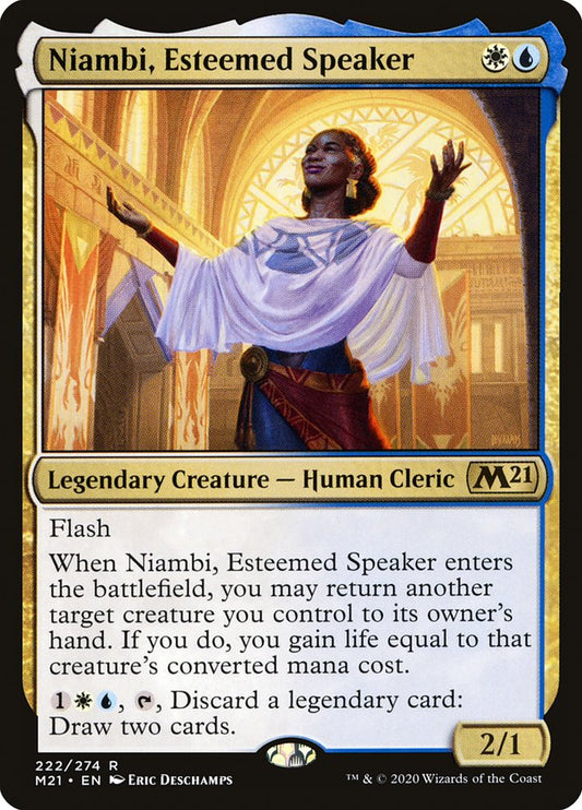 Niambi- Esteemed Speaker