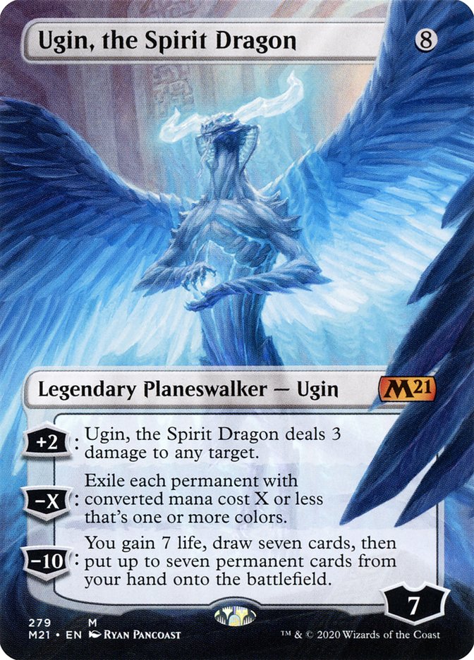 Ugin- the Spirit Dragon (Borderless)