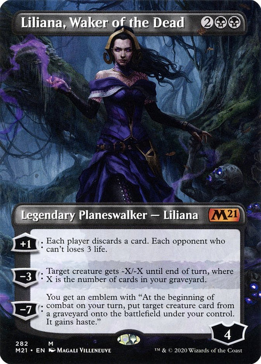 Liliana- Waker of the Dead (Borderless)