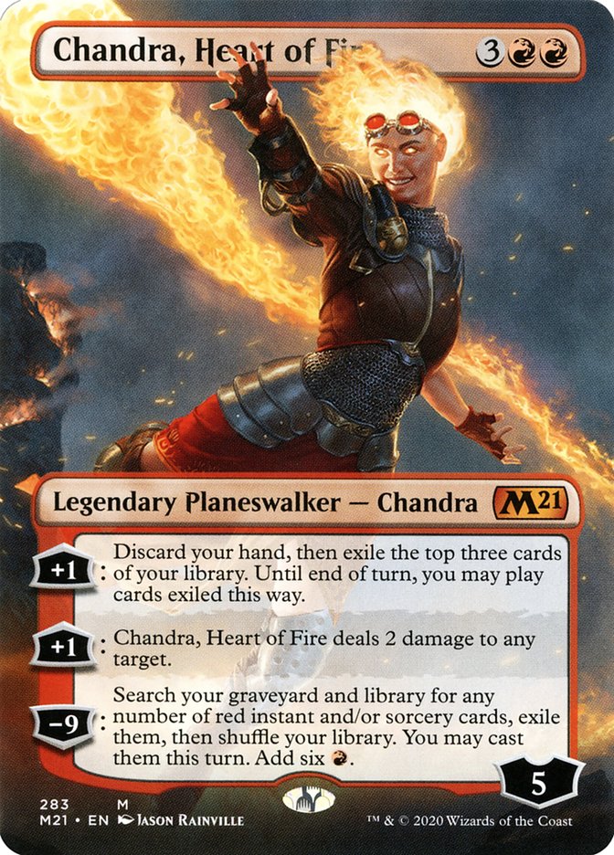 Chandra- Heart of Fire (Borderless)