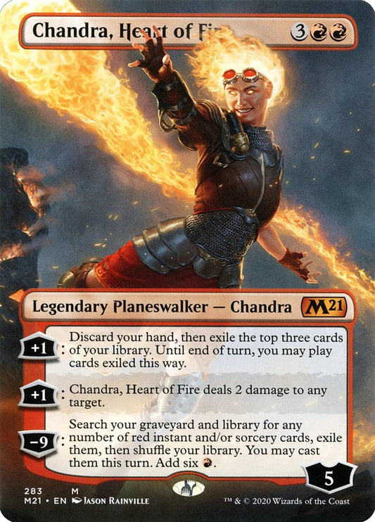 Chandra- Heart of Fire (Borderless)