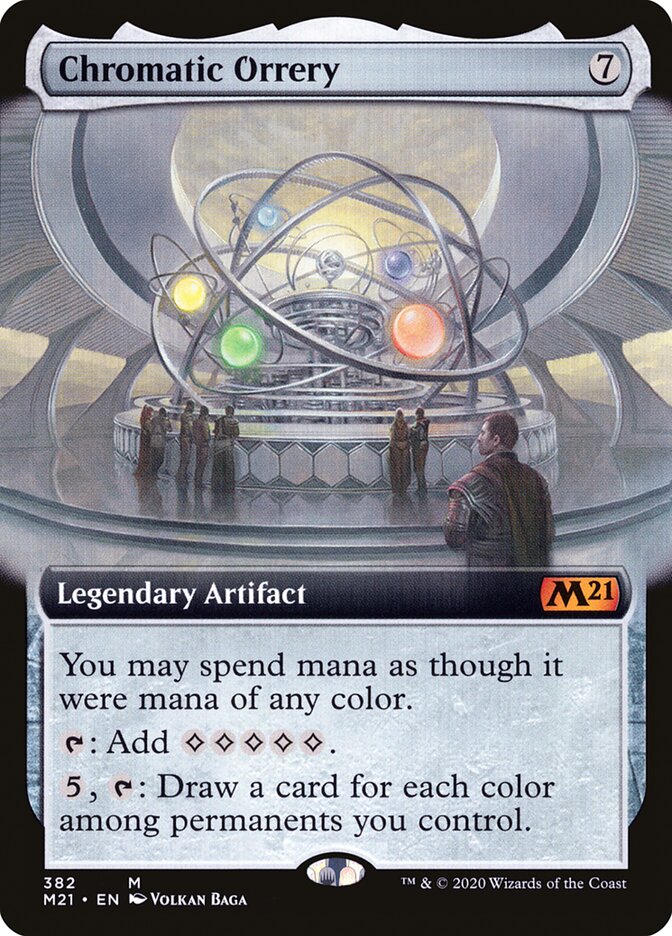 Chromatic Orrery (Extended Art)