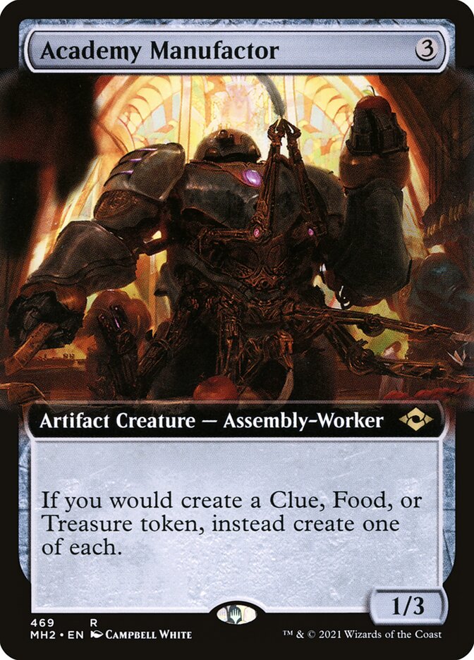 Academy Manufactor (Extended Art)